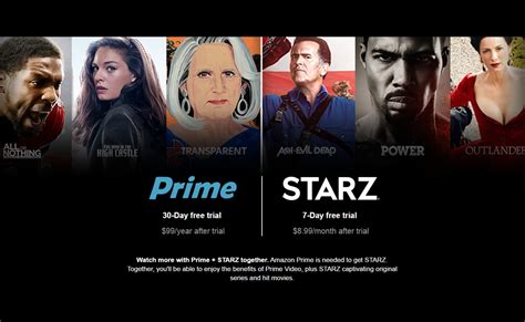 Use STARZ with Amazon.